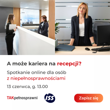 Fundacja TAKpełnosprawni zaprasza na kolejne spotkanie online z cyklu “Kariera na TAK” 